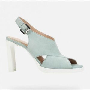 NWOT Geox Jenieve D Open Toe Dress Sandals sz 36